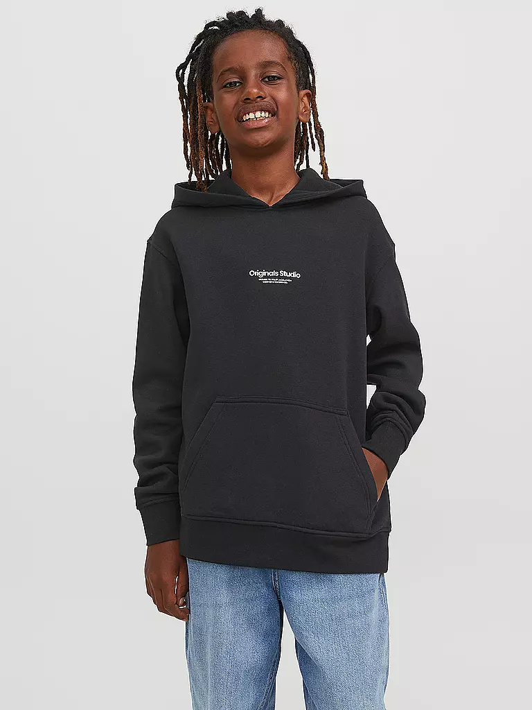 JACK & JONES | Jungen Kapuzensweater - Hoodie JORVESTERBRO | Nero