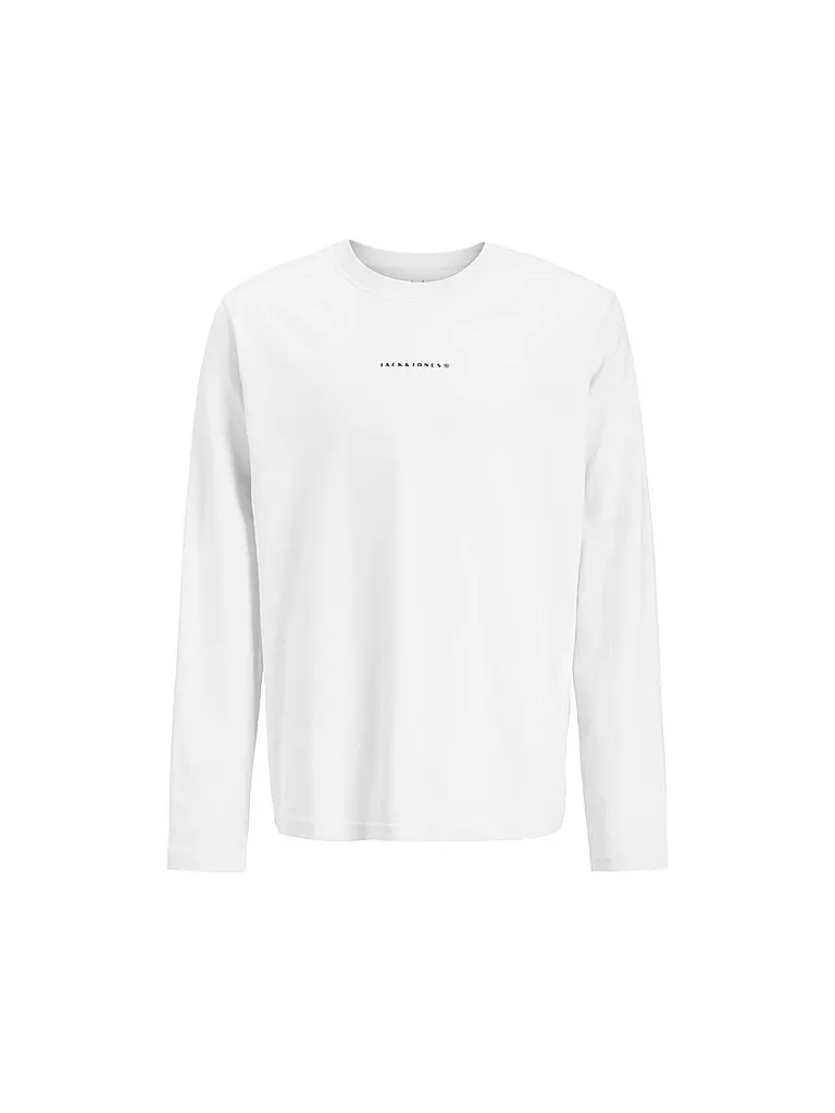 JACK & JONES | Jungen Langarmshirt JCOPOINT | Bianco