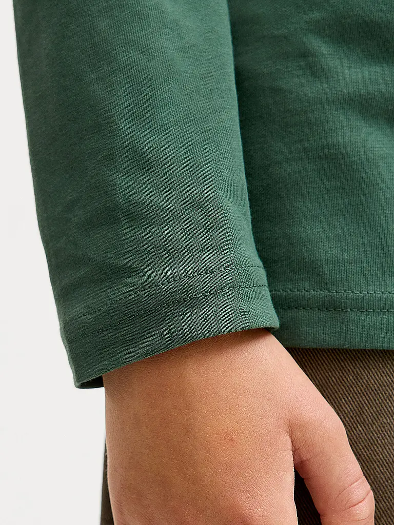 JACK & JONES | Jungen Langarmshirt JORBLEECKER
Marke: JACK & JONES
Farbe: dunkelgrün
Kategorien: Moda,Bambini,Ragazzi
Ärmellänge: Manica lunga
Ausschnitt: Girocollo
Material: Jersey,Baumwolle
Musterung: Tinta unita
Passform (Oberbekleidung): Regular
Stil: Young Fash |