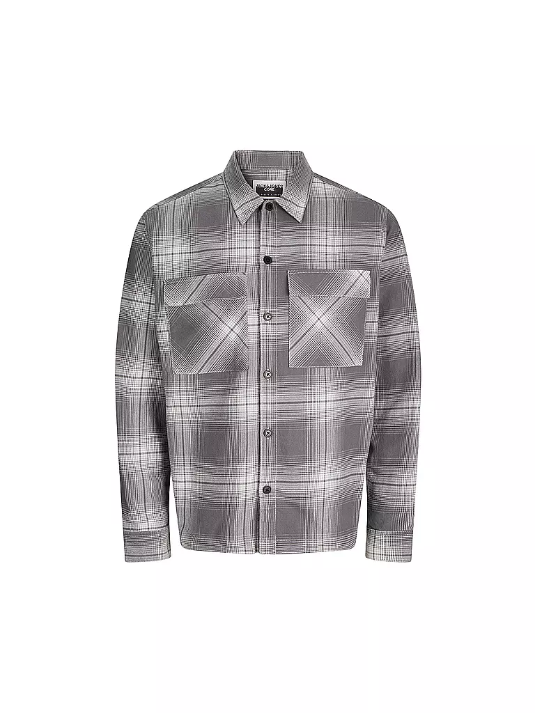 JACK & JONES | Jungen Overshirt JCOCHARLIE | Grigio chiaro