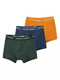 JACK & JONES | Jungen Pants 3-er Pkg. JACKEX dark green/dark cheddar - ensign bl | Verde scuro