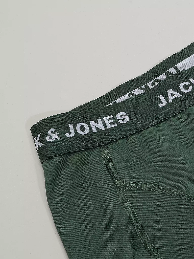 JACK & JONES | Jungen Pants 3-er Pkg. JACKEX dark green/dark cheddar - ensign bl | Verde scuro