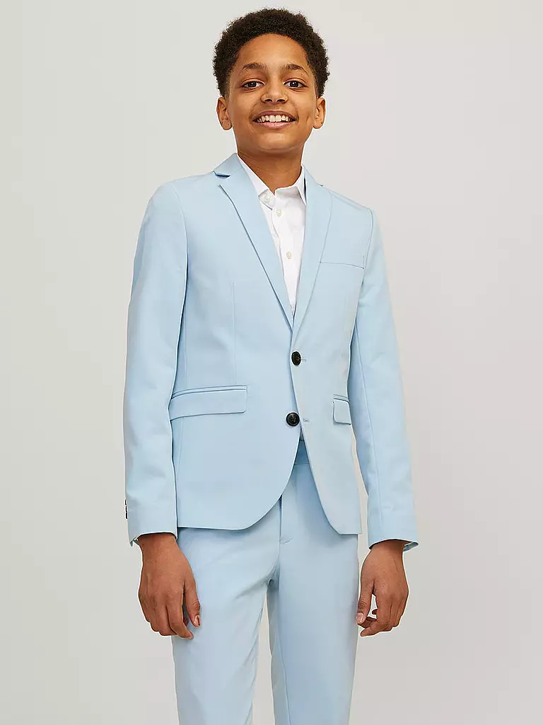 JACK & JONES | Jungen Sakko JPRSOLAR Slim Fit | Blu chiaro