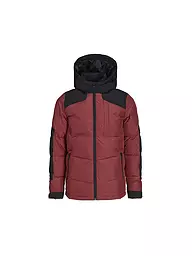 JACK & JONES | Jungen Steppjacke JCOOTIS | Rosso scuro