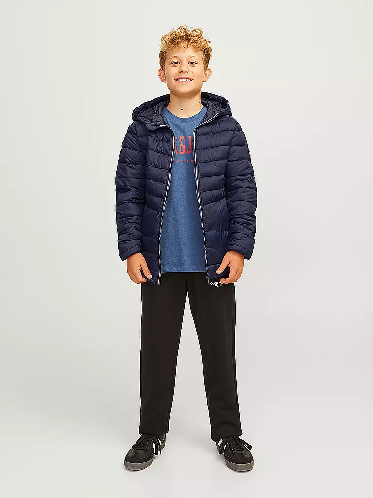 JACK & JONES | Jungen Steppjacke JJESPRINT | Blu scuro