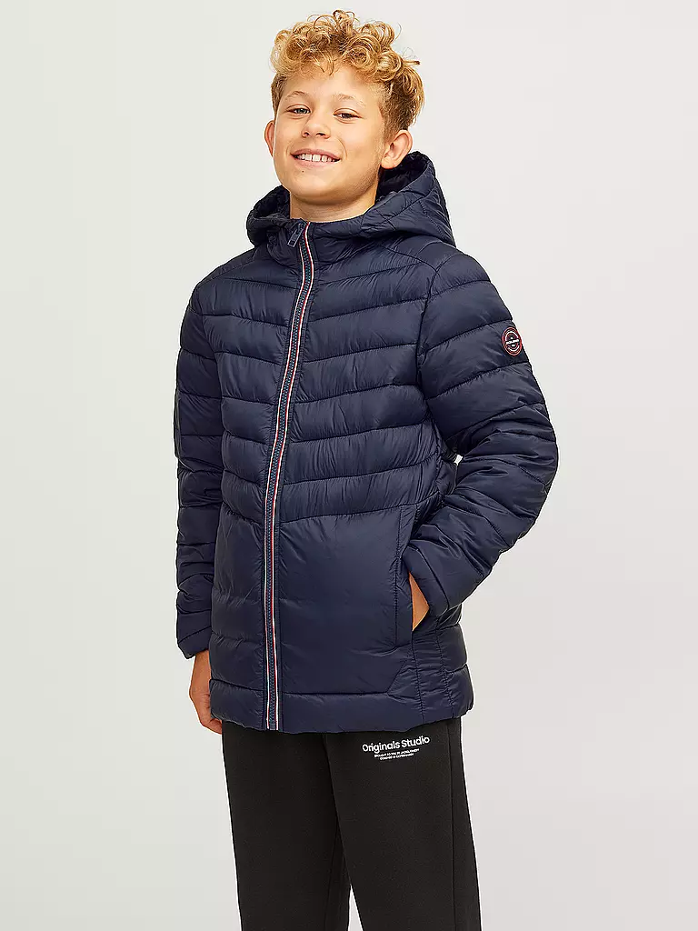 JACK & JONES | Jungen Steppjacke JJESPRINT | Blu scuro
