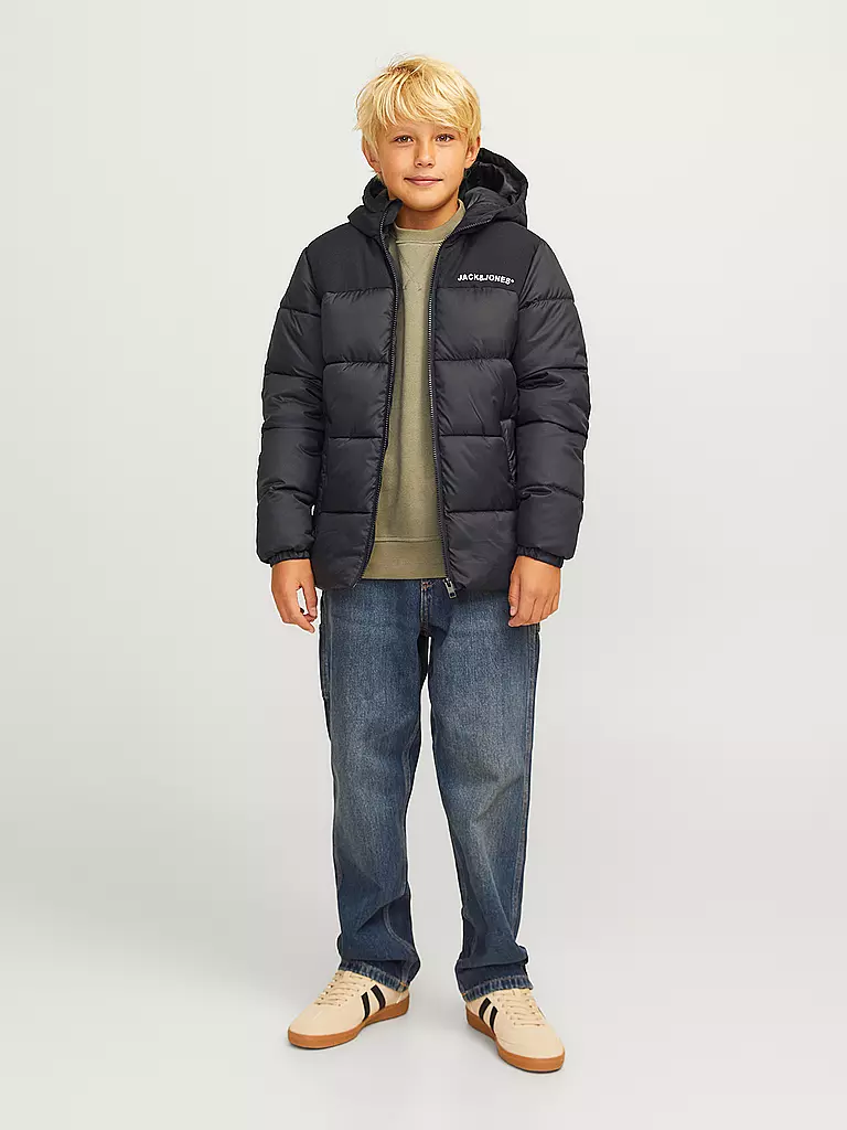 JACK & JONES | Jungen Steppjacke JJMOON | Nero