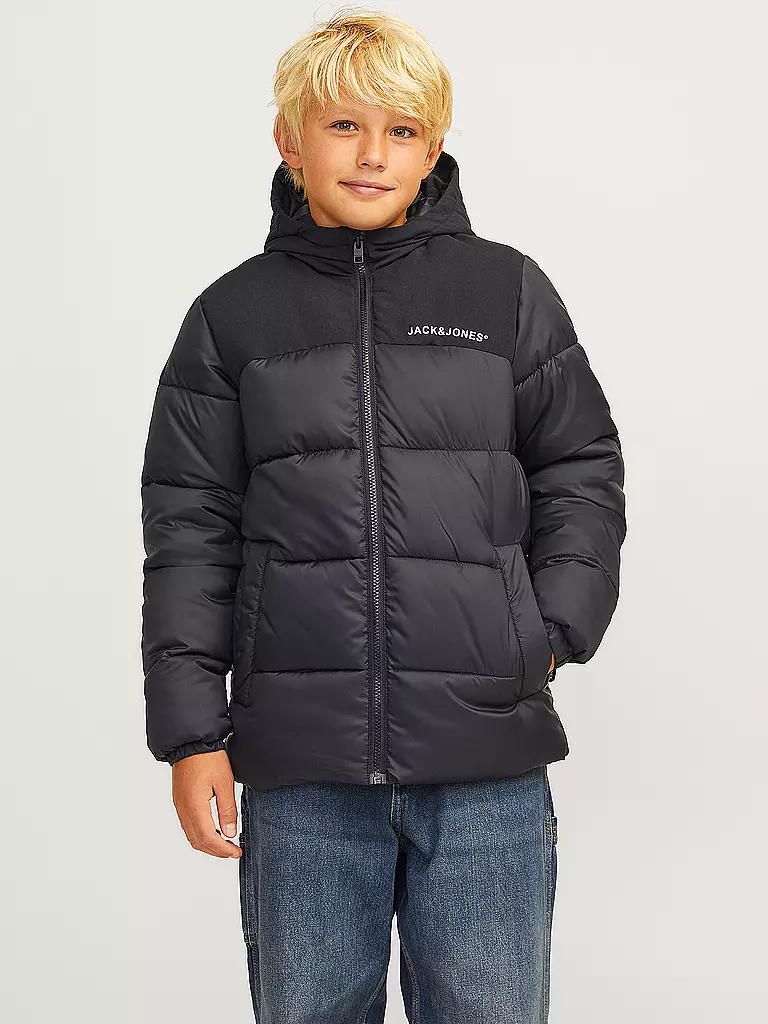 JACK & JONES | Jungen Steppjacke JJMOON | Nero