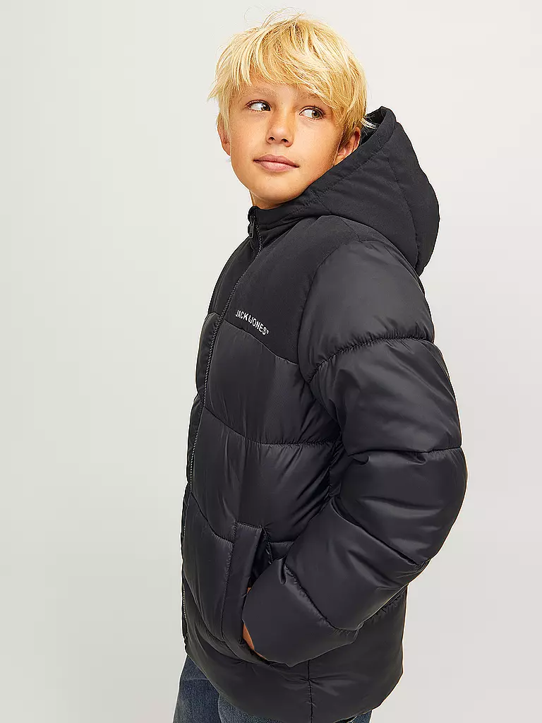 JACK & JONES | Jungen Steppjacke JJMOON | Nero