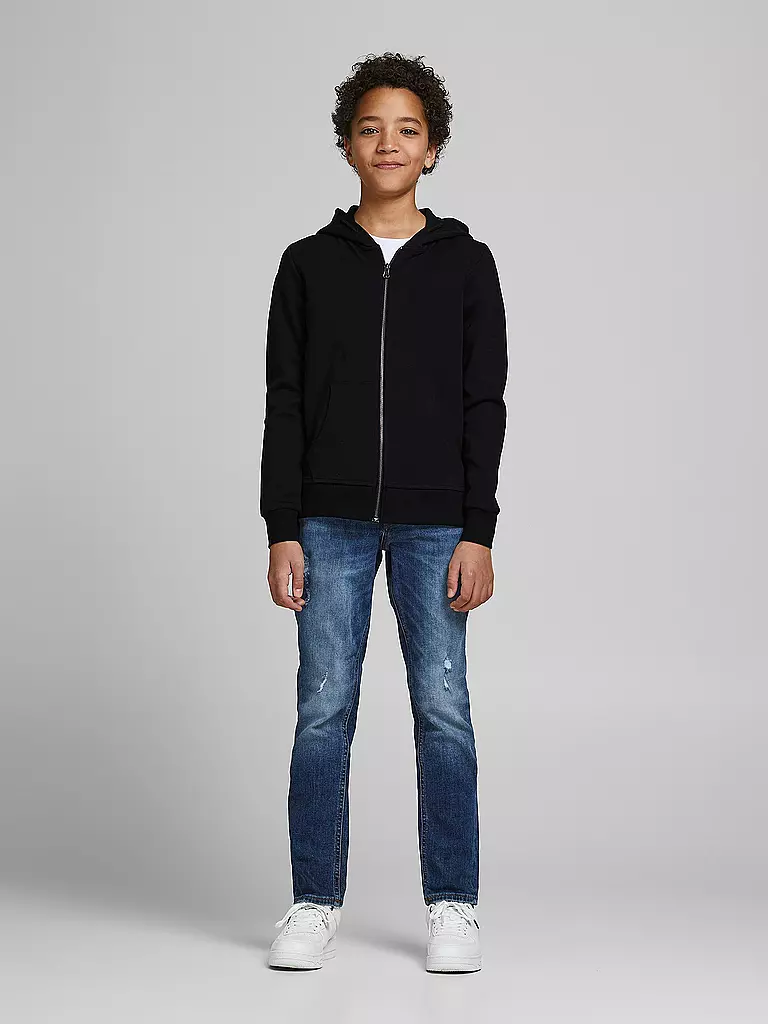 JACK & JONES | Jungen Sweatjacke " JJEBASIC " | Nero