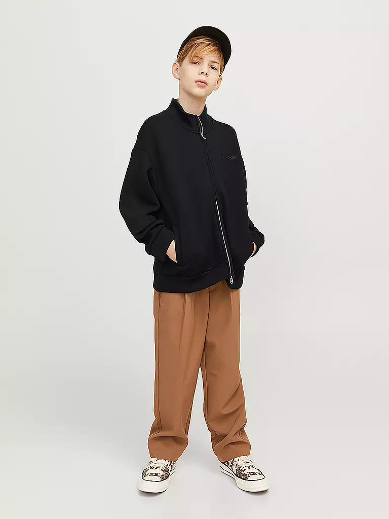 JACK & JONES | Jungen Sweatjacke JCOKINETIC  | Nero