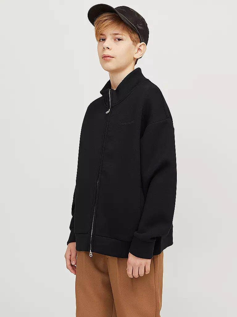 JACK & JONES | Jungen Sweatjacke JCOKINETIC  | Nero