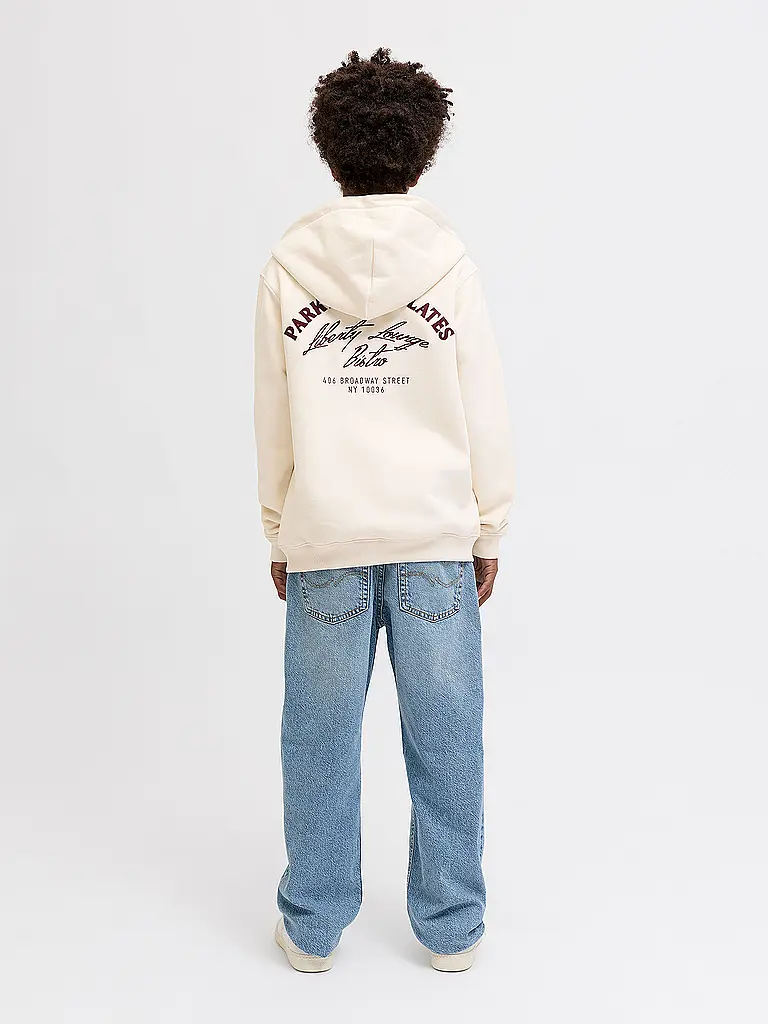 JACK & JONES | Jungen Sweatjacke JORBEDFORD  | Crema