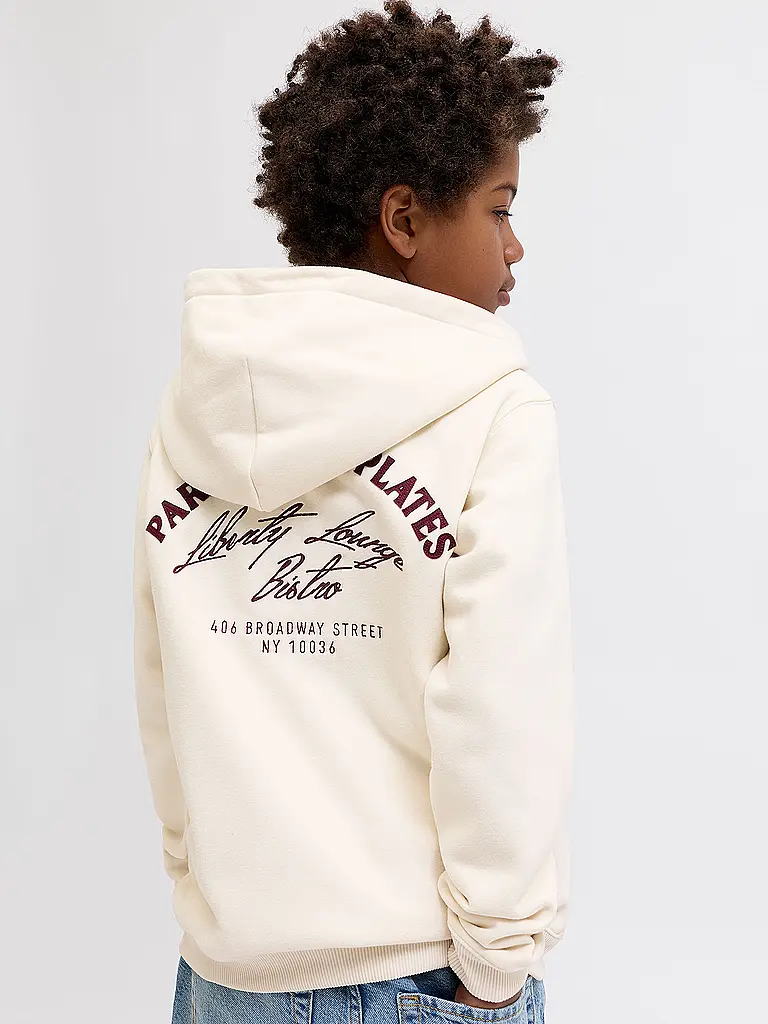 JACK & JONES | Jungen Sweatjacke JORBEDFORD  | Crema