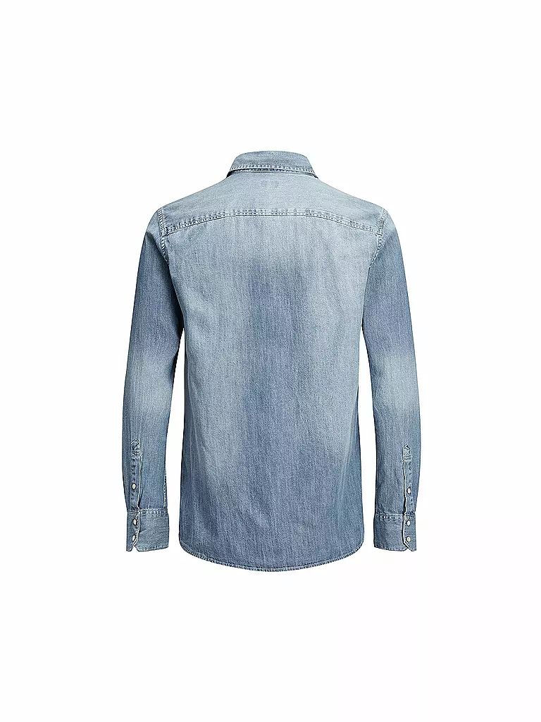 JACK & JONES | Jungen-Jeanshemd "JJEWESTERN SHERIDAN" | Blu