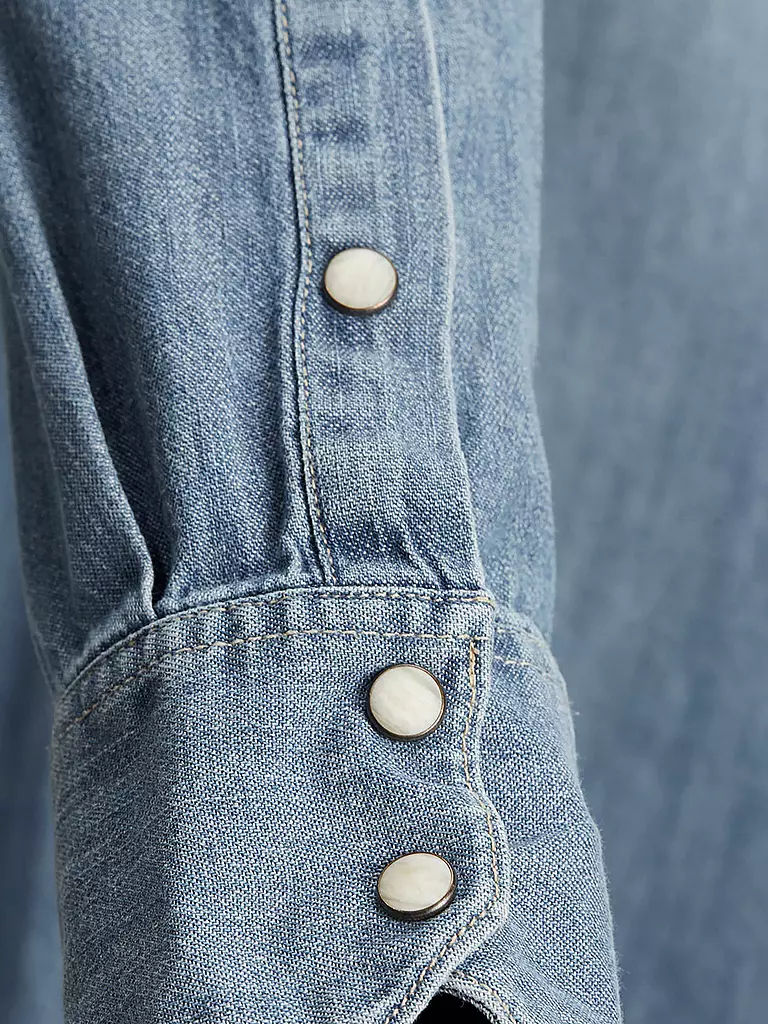 JACK & JONES | Jungen-Jeanshemd "JJEWESTERN SHERIDAN" | Blu