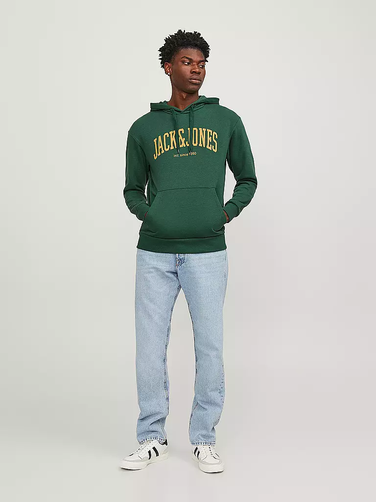 JACK & JONES | Kapuzensweater - Hoodie JJEJOSH | Verde scuro