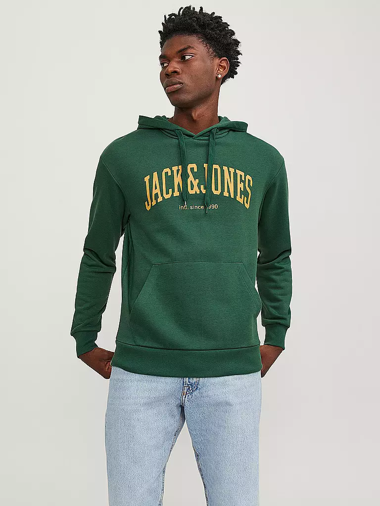 JACK & JONES | Kapuzensweater - Hoodie JJEJOSH | Verde scuro