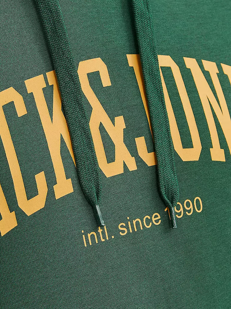 JACK & JONES | Kapuzensweater - Hoodie JJEJOSH | Verde scuro