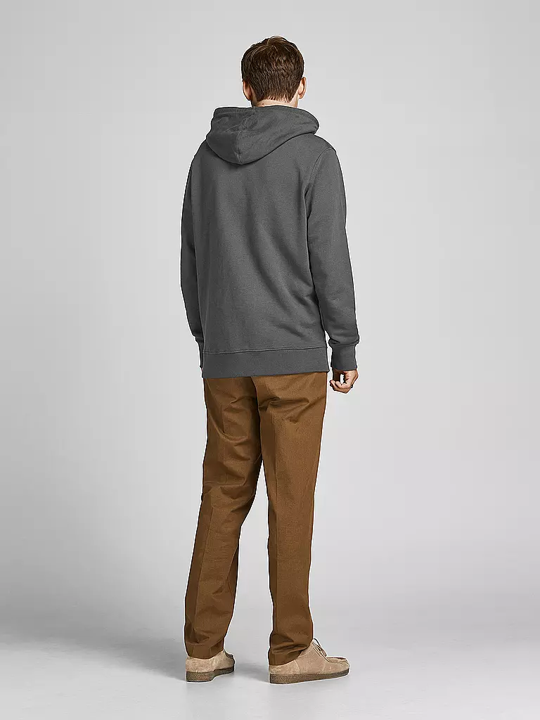 JACK & JONES | Kapuzensweater - Hoodie JJEORGANIC  | Grigio