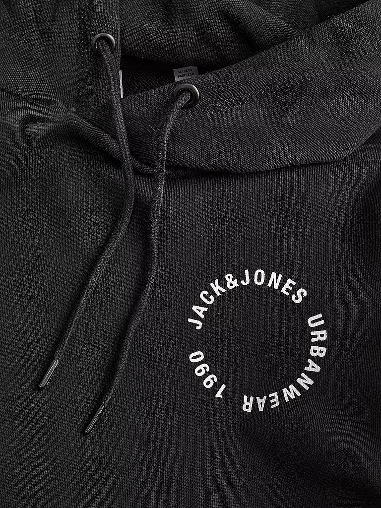 JACK & JONES | Kapuzensweater - Hoodie JJSUNSET  | Nero