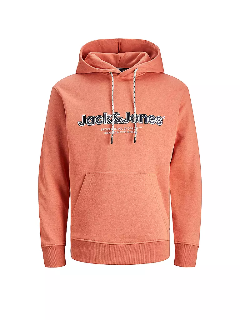 JACK & JONES | Kapuzensweater - Hoodie JORLAKEWOOD | Arancione