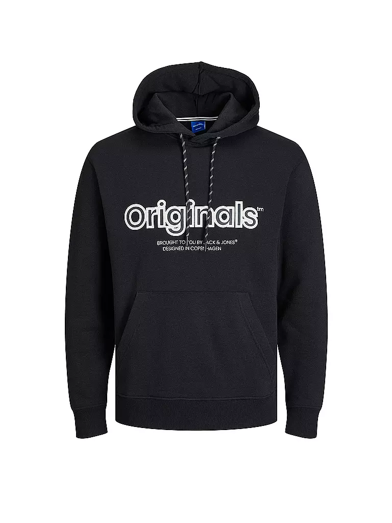 JACK & JONES | Kapuzensweater - Hoodie JORLAKEWOOD | Nero