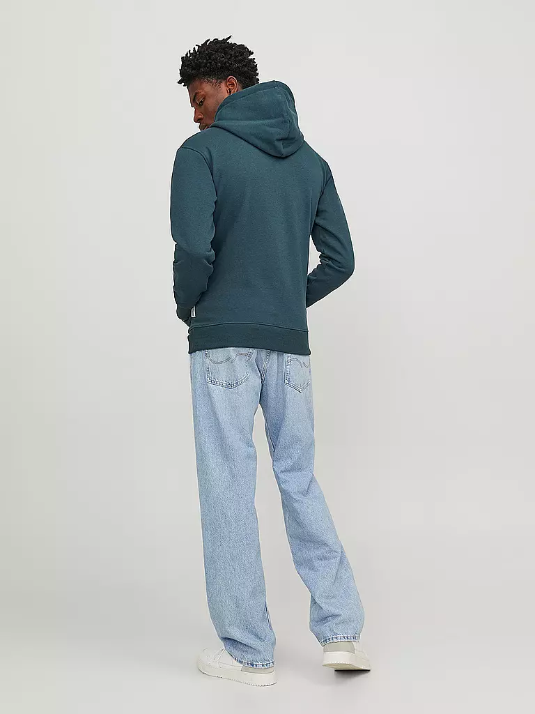 JACK & JONES | Kapuzensweater - Hoodie JORLAKEWOOD | Petrolio