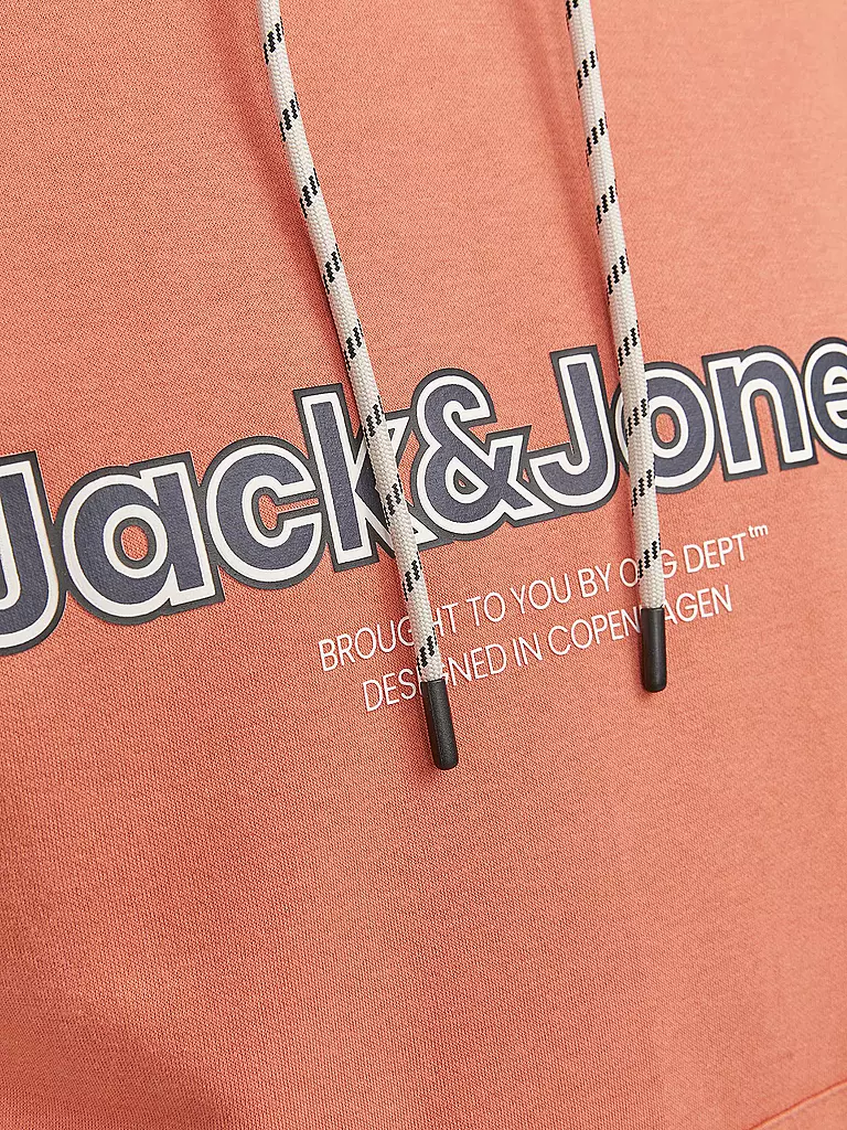 JACK & JONES | Kapuzensweater - Hoodie JORLAKEWOOD | Arancione
