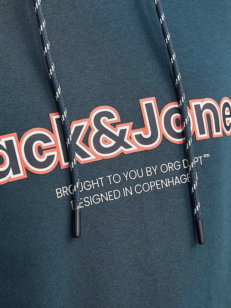 JACK & JONES | Kapuzensweater - Hoodie JORLAKEWOOD | Petrolio