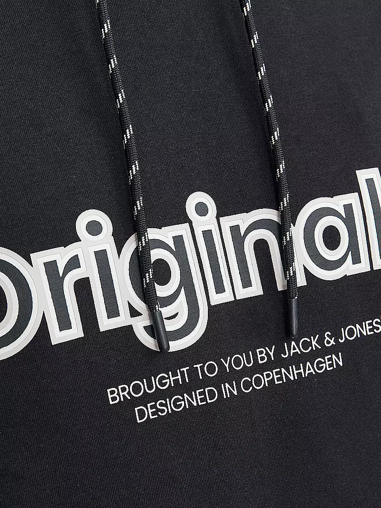 JACK & JONES | Kapuzensweater - Hoodie JORLAKEWOOD | Nero