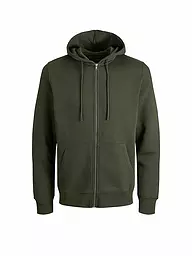 JACK & JONES | Kapuzensweatjacke JJESTAR  | Oliva