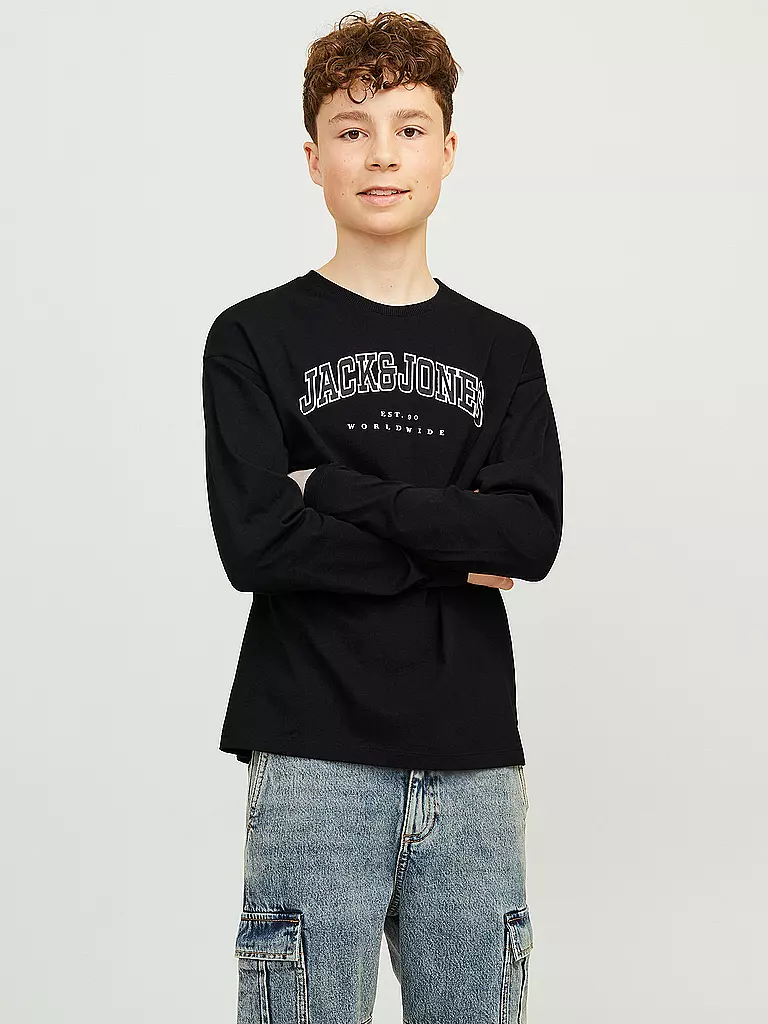 JACK & JONES | Maglietta a maniche lunghe da ragazzo JJECALEB | 