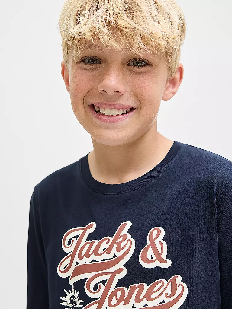 JACK & JONES | Maglietta a maniche lunghe da ragazzo JJELOGO | 