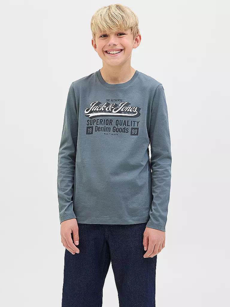 JACK & JONES | Maglietta a maniche lunghe da ragazzo JJELOGO | 