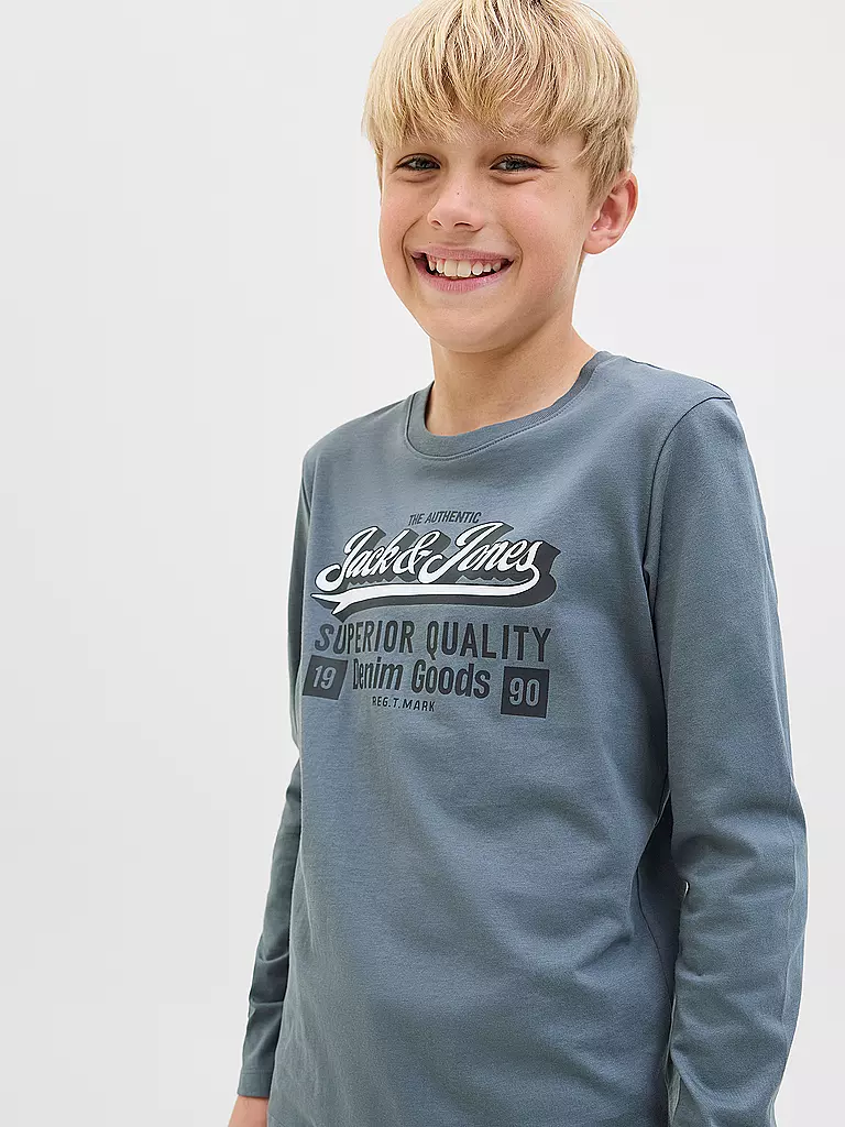 JACK & JONES | Maglietta a maniche lunghe da ragazzo JJELOGO | 