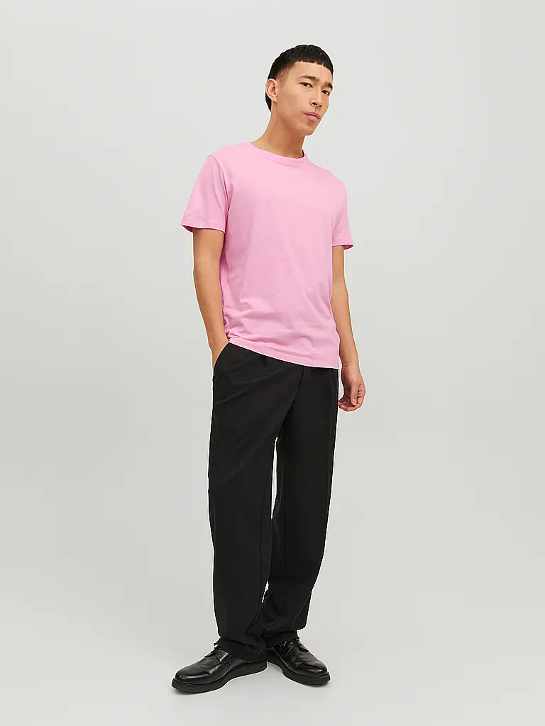 JACK & JONES | Nome prodotto: T-Shirt JJEORGANIC
Marca: JACK & JONES
Colore: rosa
Categorie: Moda, Uomo

Lunghezza manica: Manica corta
Scollo: Girocollo
Materiale: Cotone
Motivo: Tinta unita
Vestibilità (capispalla): Regular | Rosa