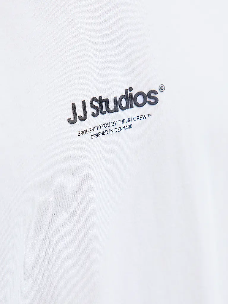 JACK & JONES | Nome prodotto: T-Shirt JJESOHO
Marca: JACK & JONES
Colore: bianco
Categorie: Moda, Uomo

Lunghezza manica: Manica corta
Scollo: Girocollo
Materiale: Cotone
Motivo: Tinta unita
Vestibilità (capispalla): Regular
Dettagli: Logo | Bianco