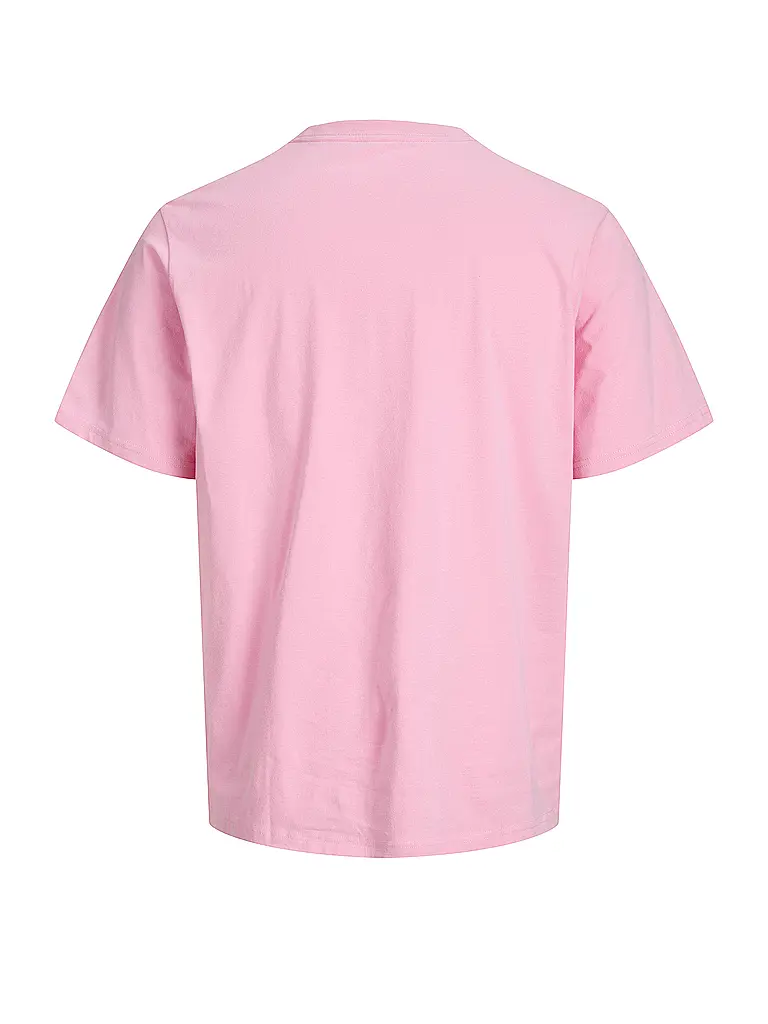 JACK & JONES | Nome prodotto: T-Shirt JJESOHO
Marca: JACK & JONES
Colore: rosa
Categorie: Moda, Uomo

Lunghezza manica: Manica corta
Scollo: Girocollo
Materiale: Cotone
Motivo: Tinta unita
Vestibilità (capispalla): Regular
Dettagli: Logo | Rosa