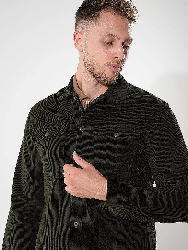 JACK & JONES | Overshirt JJEEDDIE | Oliva