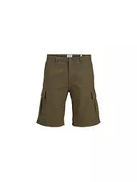 JACK & JONES | Pantaloncini cargo da ragazzo JPSTCOLE | Oliva