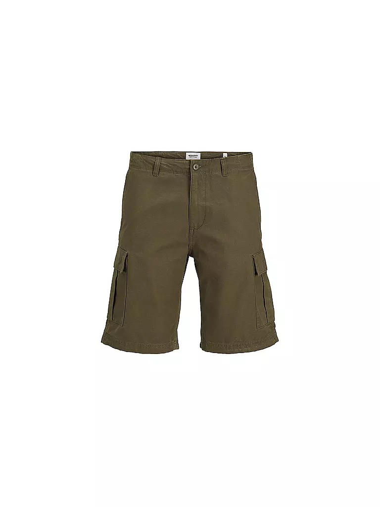 JACK & JONES | Pantaloncini cargo da ragazzo JPSTCOLE | Oliva