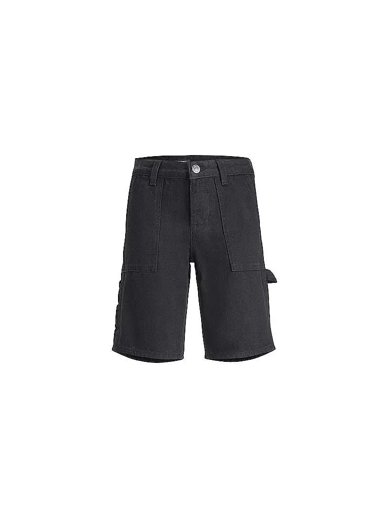 JACK & JONES | Pantaloncini di jeans da ragazzo JJITONY JJIUTILITY | Nero