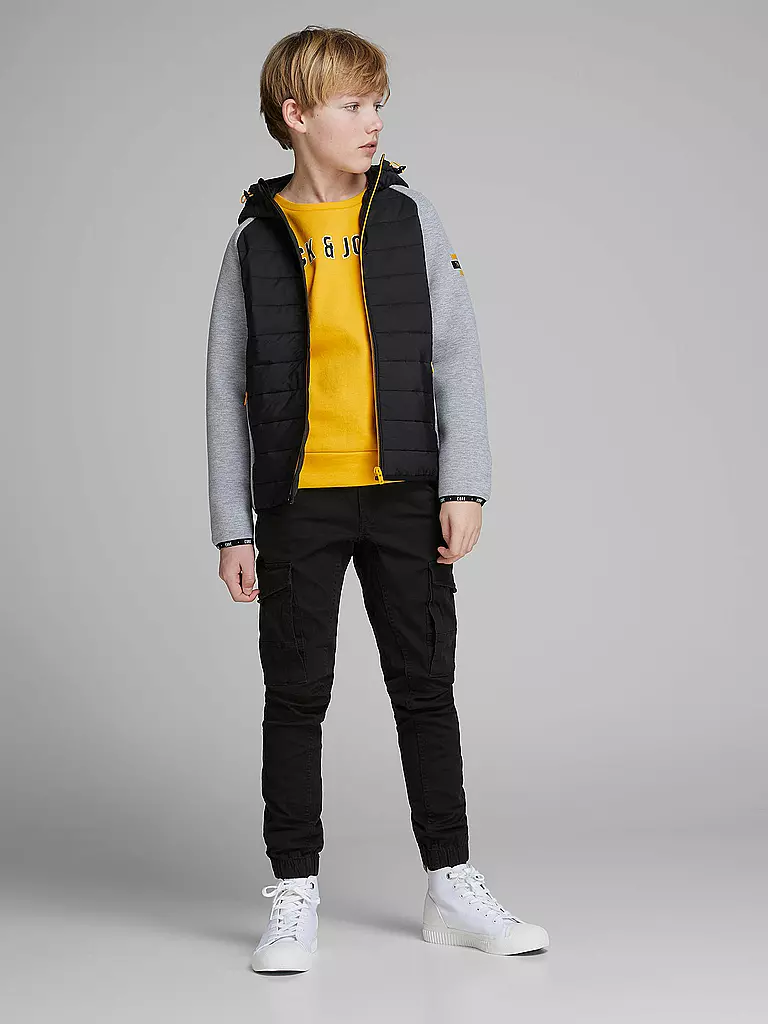 JACK & JONES | Pantaloni cargo da ragazzo "JJIPAUL" | Nero