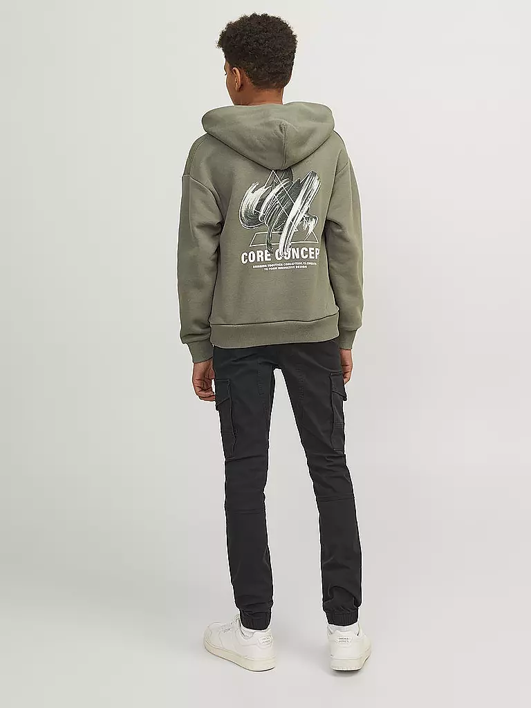 JACK & JONES | Pantaloni cargo da ragazzo "JJIPAUL" | Nero
