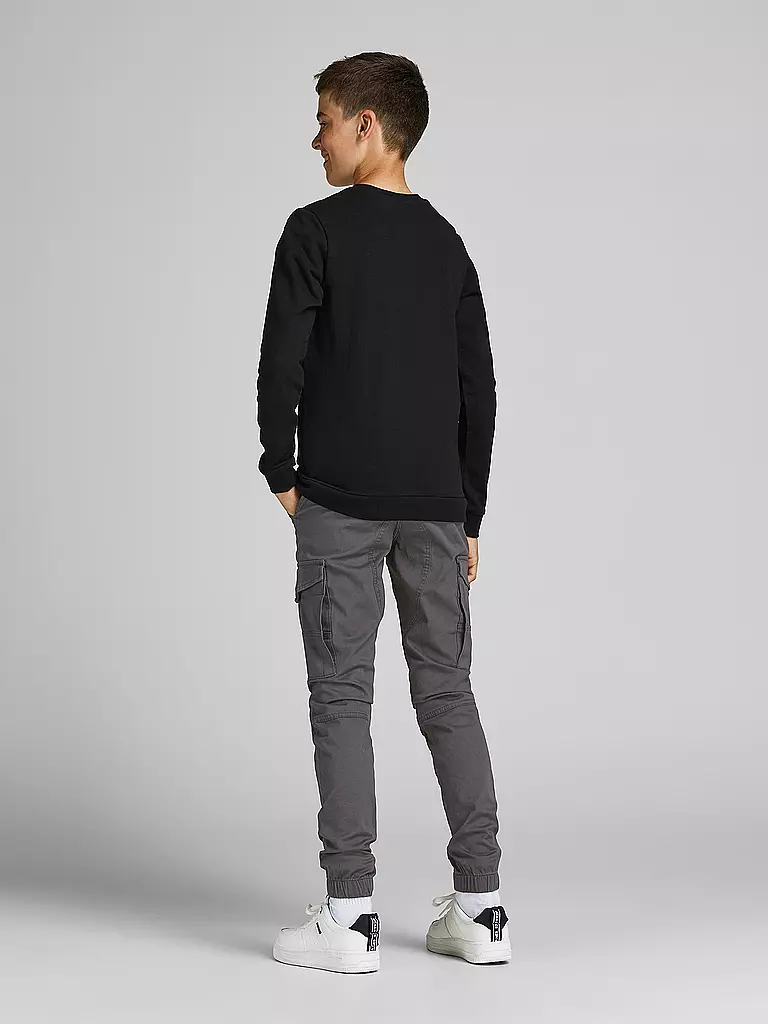 JACK & JONES | Pantaloni cargo da ragazzo JJIPAUL | Grigio