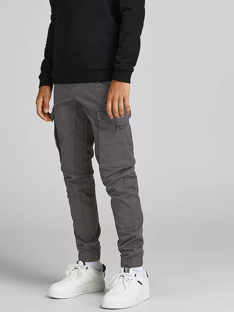 JACK & JONES | Pantaloni cargo da ragazzo JJIPAUL | Grigio
