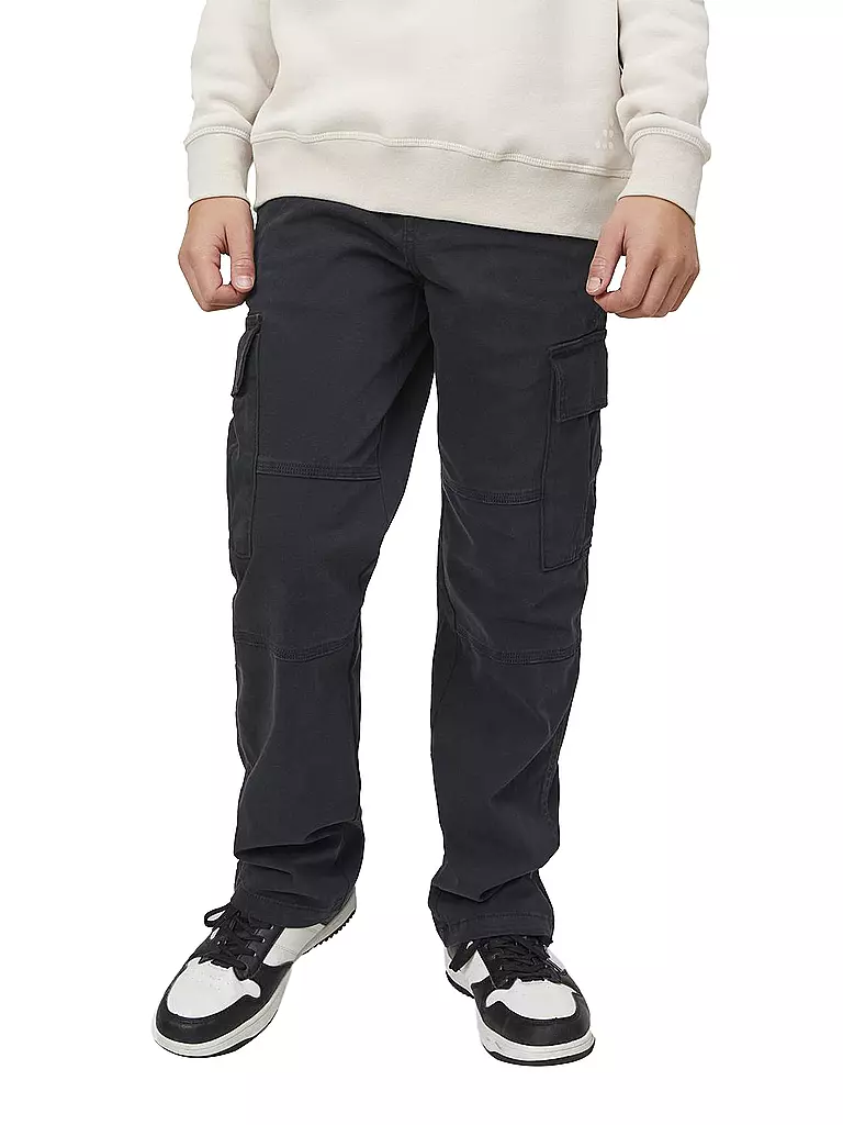 JACK & JONES | Pantaloni cargo da ragazzo JPSTKANE JJHARLOW | Nero