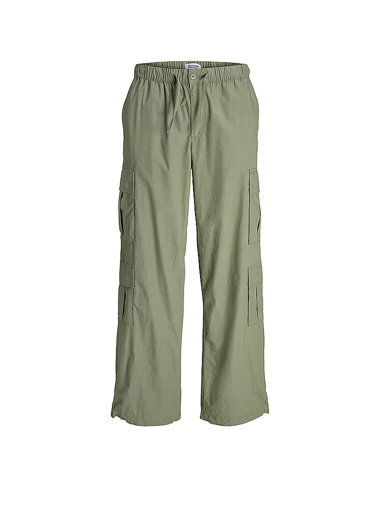 JACK & JONES | Pantaloni cargo JPSTBILL | Verde scuro