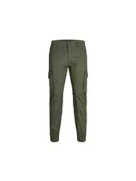 JACK & JONES | Jungen Cargohose Slim Fi  JPSTPAUL  | Oliva